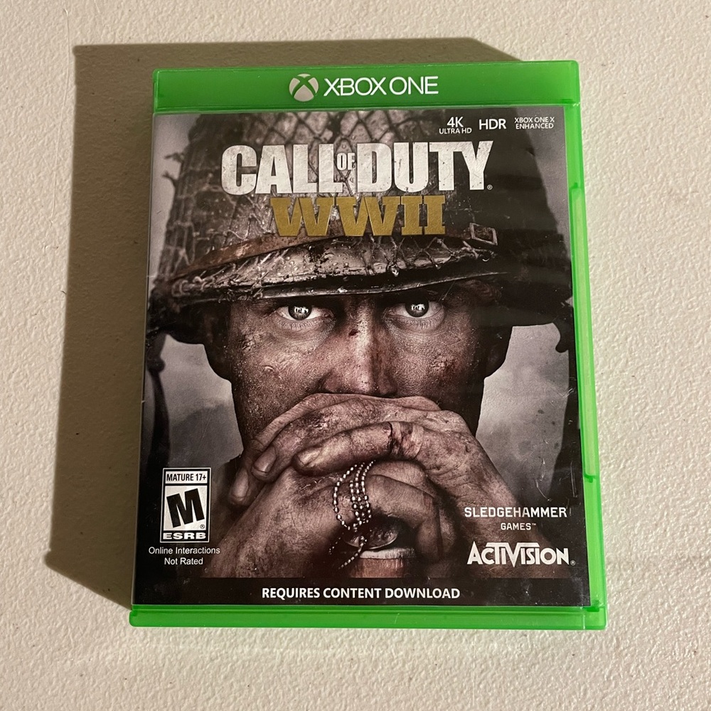 Call of duty WWII x box one